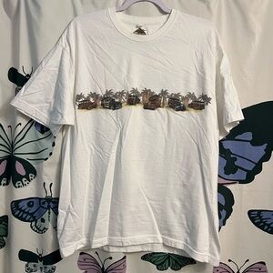 ❗️clearance-price firm❗️ Vintage tropical classic car tee